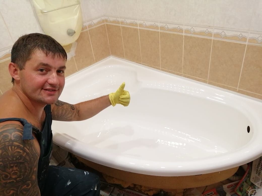 Реставрация ванны в Омск